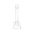thumbnail image 2 of Fish Feeder Feeding Tube Feed Bowl Acrylic Size Detachable Shrimp Feeders Transparent Fine Workmanship Washable Shrimp Feeders Aquarium Supplies Small, 2 of 8