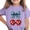 Purple-A, variant on Virmaxy Unisex 4th of July Cherry Print Summer T-Shirt American Flag Crew Neck Short Sleeve Loose Tee for Independence Day Celebration, for 3-15Y