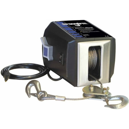 Dutton-Lainson 24876 StrongArm SA Series Electric Winch, 120V, 4000 lb
