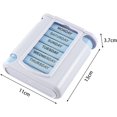thumbnail image 2 of 7 Days 4 Compartments Handy and Moisture-Resistant Pill Box Perfect for Outdoor Travel Camping, 2 of 5