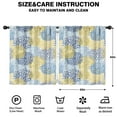 thumbnail image 2 of Blackout Kids Curtains,Boho Bohemia Pioneer Flower Art Childrens Insulated Curtains Set Of 2,Bedroom Essentials,Toddler Room Decor 52"x63"(132x160cm), 2 of 4