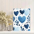 thumbnail image 2 of Qisvanset 12x16 Inch John Scripture Typography Canvas Wall Art, Girly Festive Heart Trendy Art Dorm Room Decor, 2 of 8