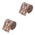 thumbnail image 4 of kurtrusly Wide Woven Border Ribbon Beautifully Embroidered 5 Meters/ 5 Yds Jacquard Trim Color 6cm x 5M 2Set, 4 of 6