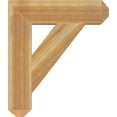 thumbnail image 3 of Ekena Millwork 6"W x 26"D x 30"H Traditional Craftsman Rough Sawn Bracket, Western Red Cedar, 3 of 13