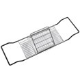 thumbnail image 1 of Bathtub Metal Bathtub Rack Retractable Adjustable Removable Stand Bathroom Caddy Tray Rack for Hotels Bathrooms, 1 of 7
