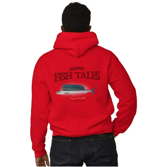Gill McFinn Fishing Lancetfish Fisher Unisex Fleece Graphic Zip Up Hoodie Brisco Brands 2X