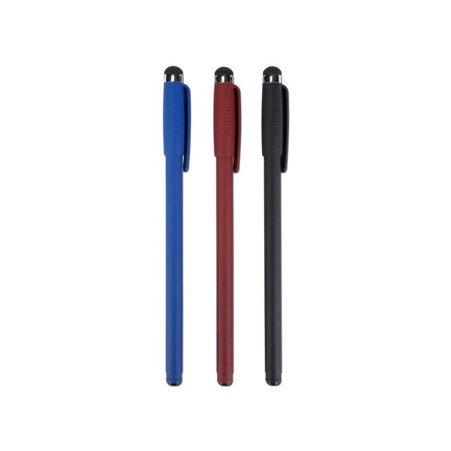 Paquete de 3 stylus Targus para pantallas Touch-Screen Colores AMM0601TBUS
