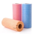 thumbnail image 4 of Miangastore 50Set Non-Woven Towels Green Kitchen Towels For Business Use, 4 of 6