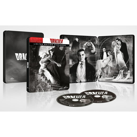 Dracula (1931) (Steelbook) (4K Ultra HD   Blu-ray   Digital), Universal, Horror