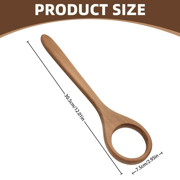 1*Wooden Dough Mixer Clearance! 12 Inch Danish Dough Whisk Wooden Danish Whisk for Bread Baking Traditional Dutch Whisk Sturdy Whisk Dough Hook for Pizza Cake B