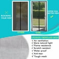 thumbnail image 2 of Fabulas Magnetic Screen Door Mesh, Heavy Duty Door Screen Magnetic Closure, Size 36 x 82 inch, 2 of 5