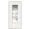 thumbnail image 2 of ArtToFrames 5" x 16" Majestic White Picture Frame, 5x16 inch Silver Wood Poster Frame (WOM-5198), 3 Pack, 2 of 6