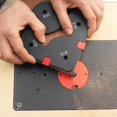 thumbnail image 2 of Aluminum Routers Corner Jigs Template for Precise Arcs Cutting 15-R30/R35-R50, 2 of 8
