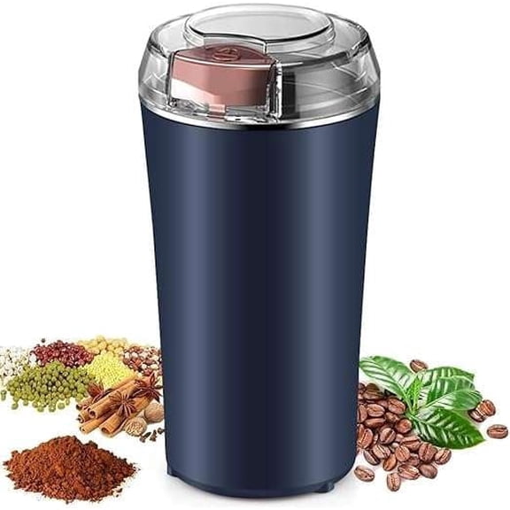 Food Grinders & Mills Electric Herb Grinder Coffee Bean 200W Powerful Food Processor Spice, Grain Mills Espresso Grinder for Spices, Herb Grinder