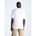 thumbnail image 3 of Free Assembly Men's Cozy Yarn Cable Knit Polo Sweater with Short Sleeves, Sizes XS-3XL, 3 of 6