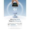 thumbnail image 2 of Cargador inalámbrico MagSafe 2 en 1 UGREEN Qi2 de 25 W plegable, 2 of 9