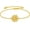 birthstone customized, variant on Sunflower Bracelet 925 Sterling Silver 18K Gold Plated Birthstone Sunflower Adjustable Link Bracelets You Are My Sunshine Jewelry Gifts for Women