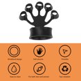 thumbnail image 4 of Finger Trainer Hand Exerciser, Soft Silicone Enhance Forearm Strength Hand Strengthener For Athletes Musician, 4 of 8