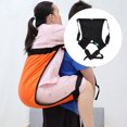 thumbnail image 4 of Minnieouse Cinturón de transferencia de doble capa Sling Assist Restricción auxiliar Almohadilla transpirable Cojín con hebilla para personas mayores en masajeadores  Schwarz/M Minnieouse CE013515-03, 4 of 6