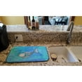 thumbnail image 2 of Blue Fish Watercolor Dish Drying Mat, 2 of 7