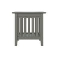 thumbnail image 5 of AFI Mission Chair Side Table, Grey, 5 of 5