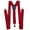 Wine Red, variant on Dengjunhu Men Suspender Elastic Adjustable Y Back Metal Clip Slim Clothing Accessories High Tensile Solid Color Unisex Male Female Suspender for Daily Life