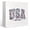 A 12cm, variant on Patriotic Decorations, 4th of July Decor Tabletop Signs with American Flag Star Pattern for Independence Day, Home Bookshelf Office Desktop Decoration, 12.7CM PVC Tiered Tray Decor