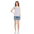 thumbnail image 3 of RealSize Women's Rib Muscle Tank Top, Sizes XS-3XL, 3 of 6