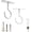 White, variant on Ceiling Hooks Heavy Duty 2 Pack - Plant Hooks for Ceiling Hanging Hook for Hanging Basket Hook, Light, Bird Feeders, Wind Chimes Décor Indoor & Outdoor (White, 2.5 Inch 2 Pack)