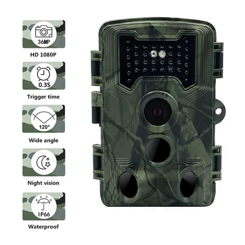 Hunting Trail Camera Night Vision Wildlife Camera with Motion Activated Outdoor Trail Camera Wildlife
