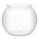 thumbnail image 3 of Plastic Fish Bowl Small Fish Tank Desktop Fish Tank Clear Round Fish Bowl Golden Fish Tank, 3 of 3