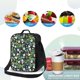 thumbnail image 4 of Disketp Fun Panda Playing With Bamboo Leaves Bolsa Térmica Estampada para Almuerzo, Lonchera para Hombres y Mujeres Adultos, 4 of 7