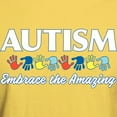 thumbnail image 3 of CafePress - Autism Embrace The Amazing Light T Shirt - Men's Classic Graphic T-Shirt, 3 of 4