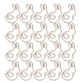 thumbnail image 2 of Cartoon Paper Clip20Pcs Pince à Papier Rose en Forme de Trombone Grande Capacité, 2 of 8