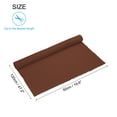 thumbnail image 2 of Uxcell Elastic Cuffs Ribbed Trims Cotton Fabric Knit Rib Stretch Tape Cuff Sleeve Waistband for Sewing Light Brown 47"x20", 2 of 5