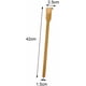 thumbnail image 3 of Rascadora de bambú Asa larga de madera de 16,5 pulgadas | Rascadoras natural resistente para adultos, hombres, mujeres | Alivia las zonas difíciles de alcanzar que pican, regalo ergonómico duradero, 3 of 9
