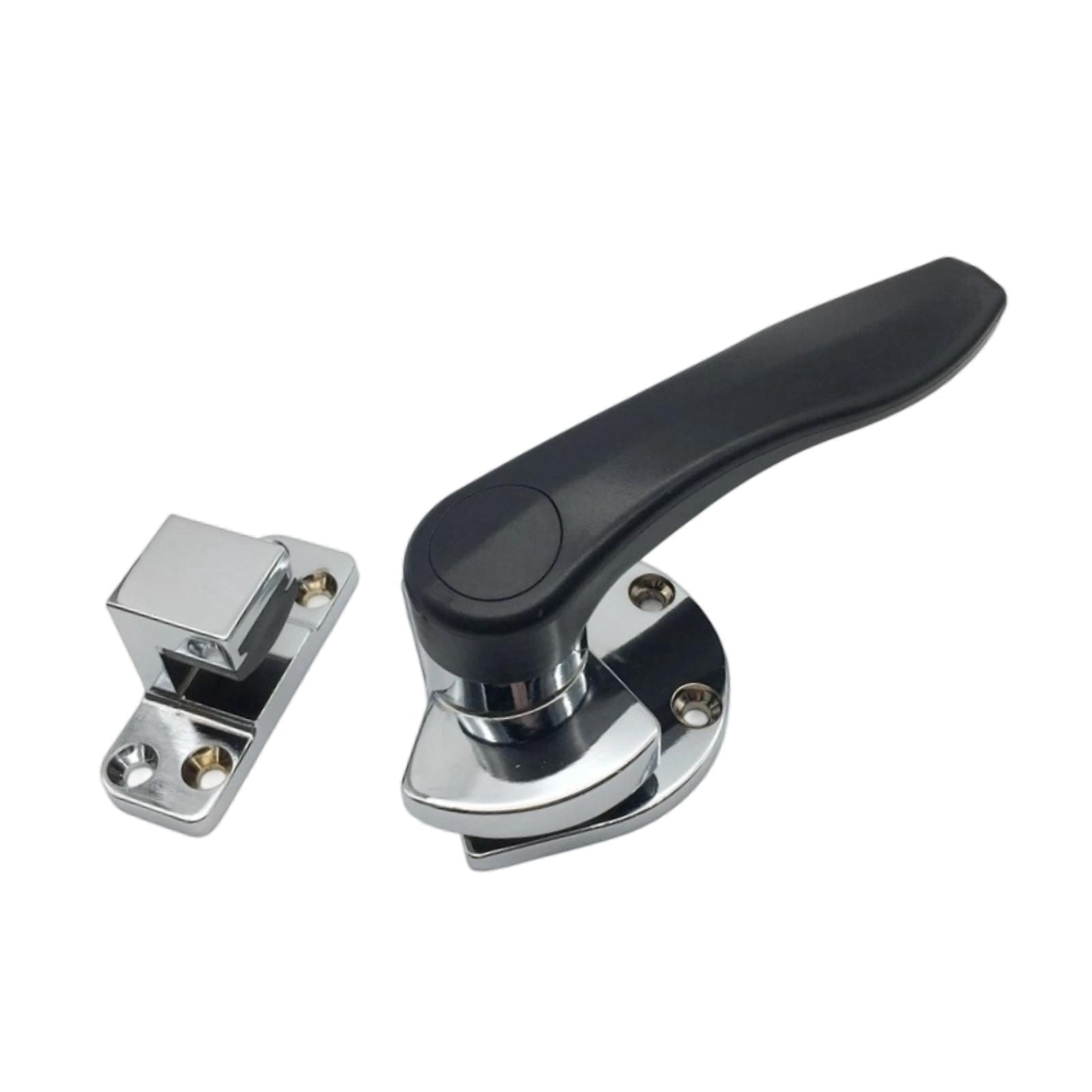 CarpNettore Cabinet Door Handle Lock for Steamer Units with Hinges for Freezing Applications Zinc Alloy For Right