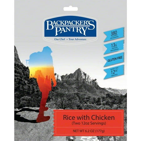 Pasta Wheel - Backpacker's Pantry Rice with Chicken: 2 Servings