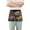 Abstract Cute Cat, variant on Server Apron with 3 Pockets Waterproof Waitress Waist Short Apron for Man Woman Red Snake Lanterns Plum Blossoms 12 Inches