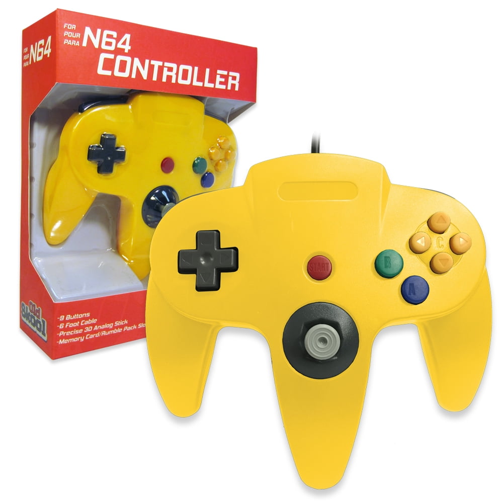 N64 Controller Yellow - Walmart.com - Walmart.com