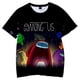 thumbnail image 2 of Among Us Series Ropa Niños Niños Camiseta de manga corta Top de cuello redondo de verano, 2 of 2