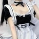 thumbnail image 3 of 2x Maid Costume Maid Dresses Classic Sweet Lolita Japanese Anime Maid Outfit jinwen disfraz de sirvienta, 3 of 8