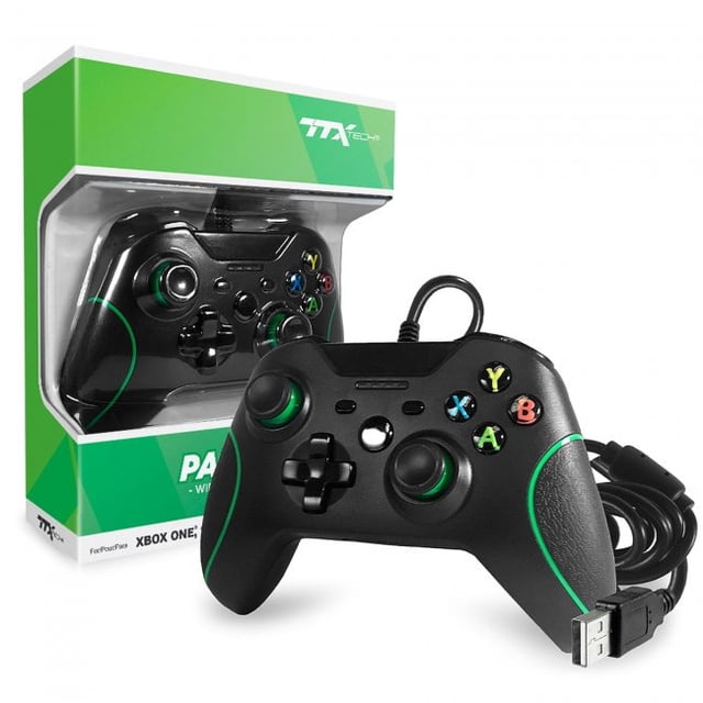 Control TeknoGame alambrico para Xbox One Negro