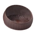 thumbnail image 3 of Cama de mimbre para gatos Four Seasons Pet Accessories, redonda, ligera, de ratán PE. Café, 3 of 8