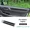 Black Carbon, variant on Real Soft Carbon Fiber For Subaru Legacy 2015 2016 2017 2018 2019 LHD RHD Car Front Door Panel Sticker Docor Trim Accessories.