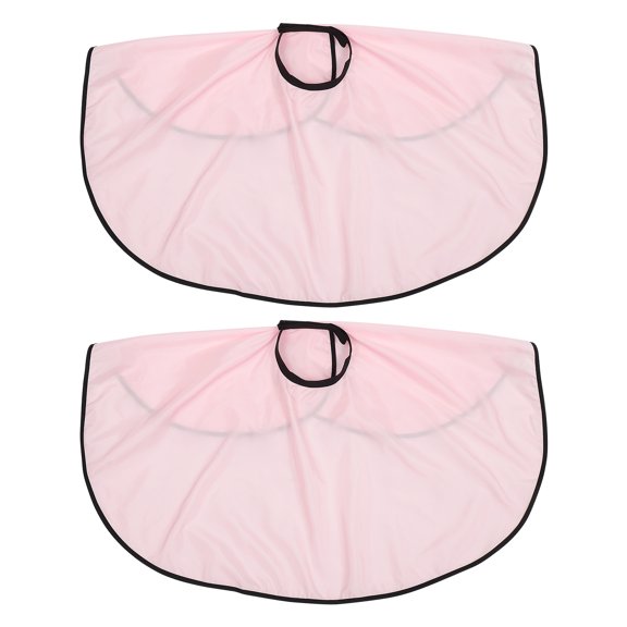 ROSENICE 2 Pcs Hair Dye Cape Salon Capes Cosmetology Aprons Barber Drape Bride Pink