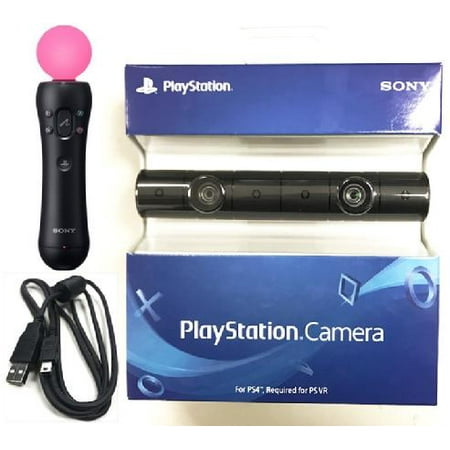 PlayStation 4 VR Move Controller & Camera Bundle (Best Deal On Ps4 Controller)