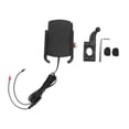 thumbnail image 1 of Cargador inalámbrico para manillar 2 en 1, soporte para teléfono de motocicleta de carga rápida USB QC3.0 de 15W, 12-24V, 1 of 14