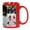 Red, variant on Printtoo PersonalizedPhotoCollage CoffeeMugBest Sister Ever Custom Picture Ceramic CupDishwasher & Microwave Safe- 11 Oz -Black