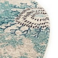 thumbnail image 4 of Unique Loom Estrella Collection Area Rug - Sierra (8' Round Beige/Green), 4 of 7